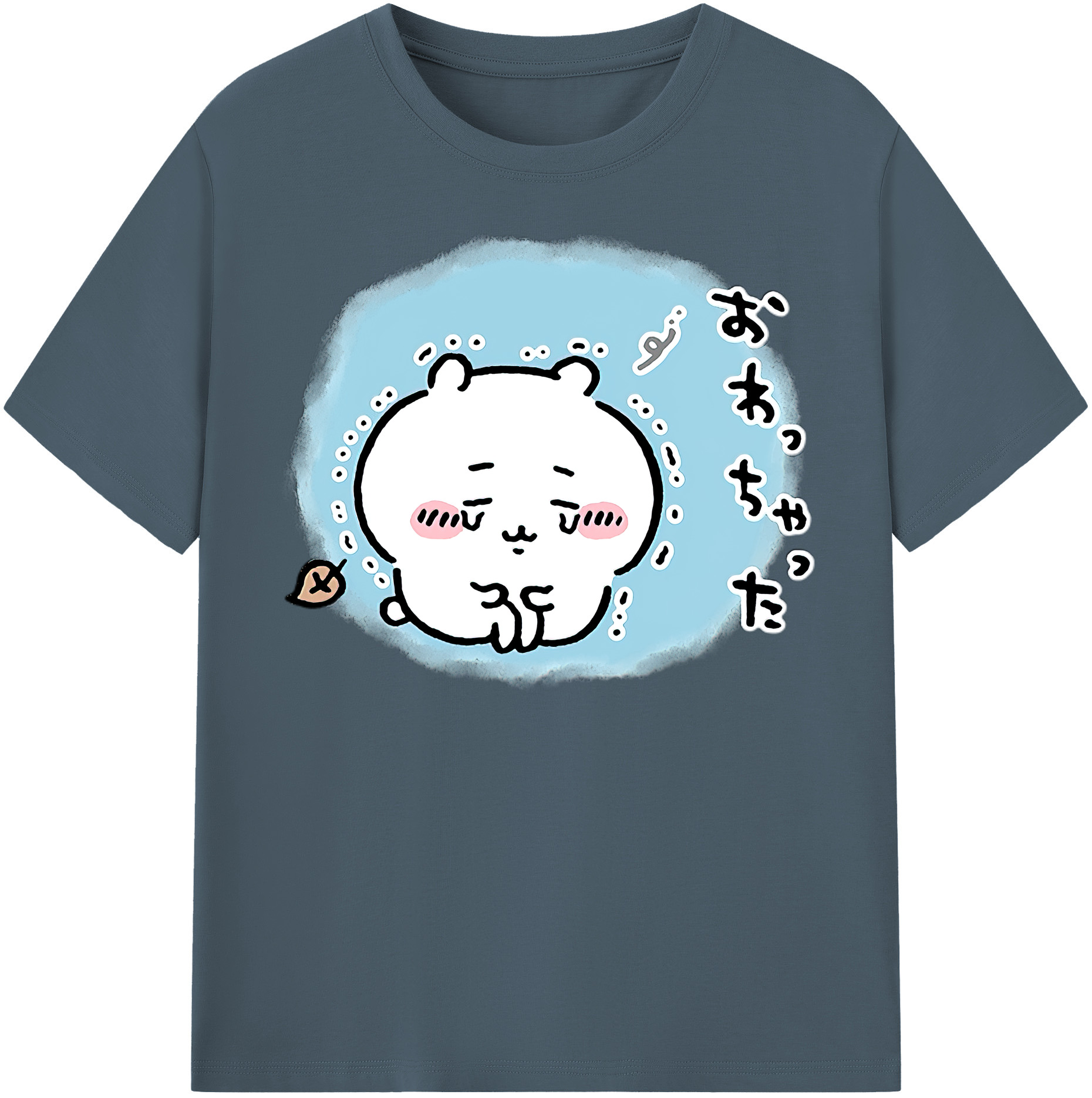 （画像用） ちいかわ ちいかわ Chii-kawa chiikawa 綿100％半袖Tシャツ（フロントプリント）